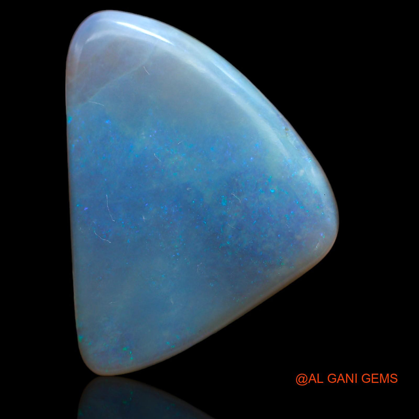 22.00 Cts Natural Australian Fire Opal Fancy Cabochon Loose Gemstone For Jewelry 28x21x6 mm AB-207
