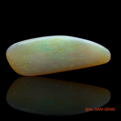 21.00 Cts Natural Australian Fire Opal Fancy Cabochon Loose Gemstone For Jewelry 35x12x7 mm AB-209