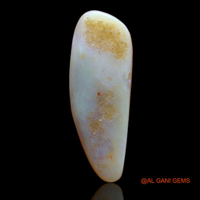 21.00 Cts Natural Australian Fire Opal Fancy Cabochon Loose Gemstone For Jewelry 35x12x7 mm AB-209