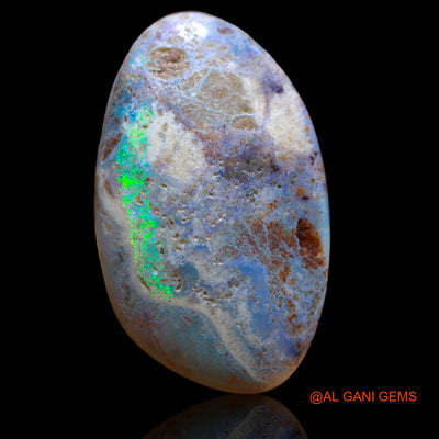14.00 Cts Natural Australian Fire Opal Loose Gemstone Fancy Cabochon 30x18x4 mm AB-216