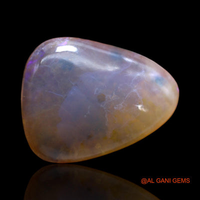 21.00 Cts Natural Australian Fire Opal Fancy Cabochon Loose Gemstone For Jewelry 23x18x8 mm AB-218