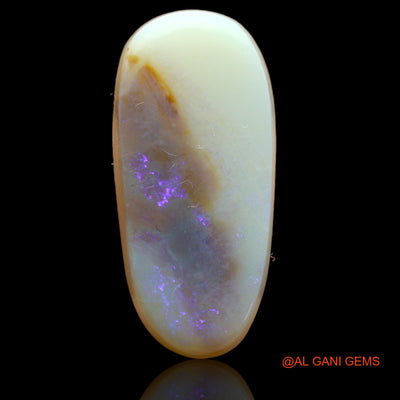 16.00 Cts Natural Australian Fire Opal Loose Gemstone Fancy Cabochon 27x13x5 mm AB-220