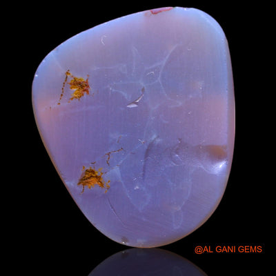 13.00 Cts Natural Australian Fire Opal Loose Gemstone Fancy Cabochon 22x19x4 mm AB-223