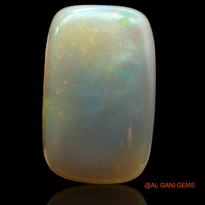 13.00 Cts Natural Australian Fire Opal Loose Gemstone Square Cabochon 23x14x5 mm AB-224