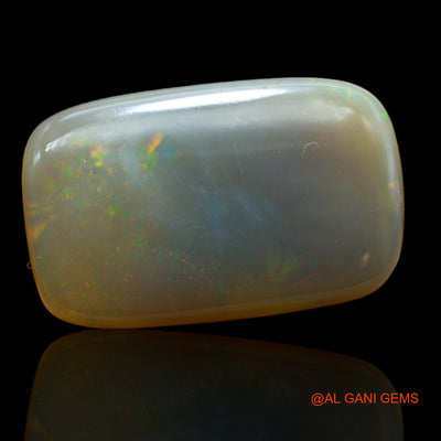 13.00 Cts Natural Australian Fire Opal Loose Gemstone Square Cabochon 23x14x5 mm AB-224