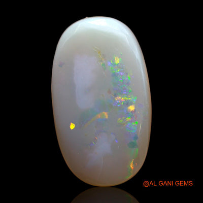 13.00 Cts Natural Australian Fire Opal Loose Gemstone Oval Cabochon 22x13x6 mm AB-228