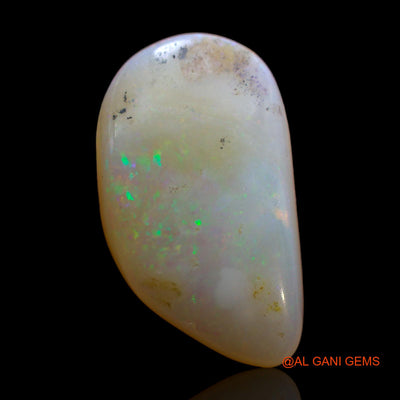 Natural Untreated Fire Opal Loose Gemstone Fancy Cabochon From Australia 11.00 Cts 23x13x6 mm AB-230