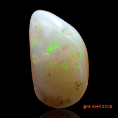Natural Untreated Fire Opal Loose Gemstone Fancy Cabochon From Australia 11.00 Cts 23x13x6 mm AB-230
