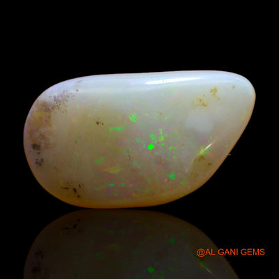 Natural Untreated Fire Opal Loose Gemstone Fancy Cabochon From Australia 11.00 Cts 23x13x6 mm AB-230