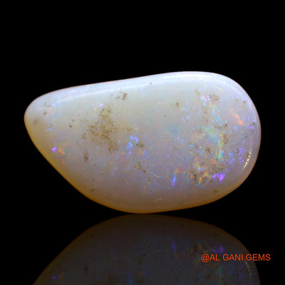 Natural Untreated Fire Opal Loose Gemstone Fancy Cabochon From Australia 11.00 Cts 23x13x6 mm AB-230