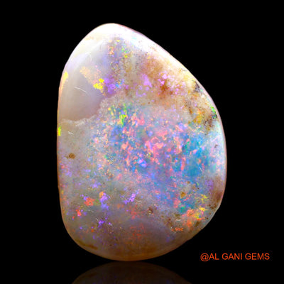15.70 Cts Natural Australian Fire Opal Loose Gemstone Fancy Cabochon 22x15x6 mm AB-232