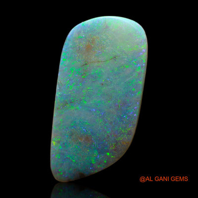 9.70 Cts Natural Australian Fire Opal Fancy Cabochon Loose Gemstone For Jewelry 24x12x4 mm AB-238