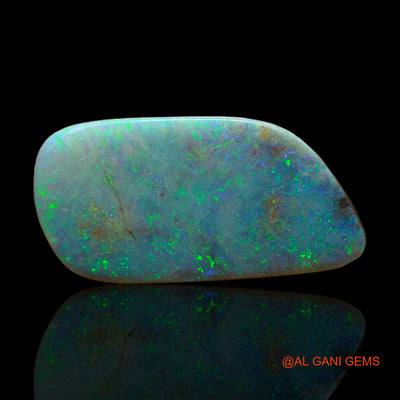 9.70 Cts Natural Australian Fire Opal Fancy Cabochon Loose Gemstone For Jewelry 24x12x4 mm AB-238