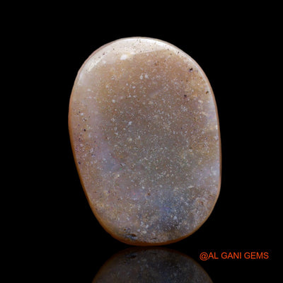 Natural Fire Opal Gemstone 15.40 Cts Loose Oval Cabochon From Australia 19x14x7 mm AB-23
