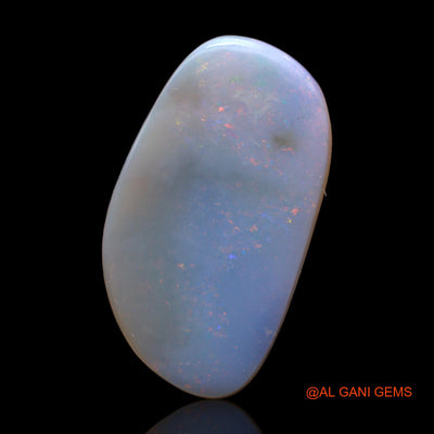 Natural Fire Opal Gemstone 8.00 Cts Loose Fancy Cabochon From Australia 24x14x3 mm AB-242