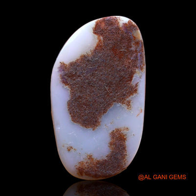 Natural Fire Opal Gemstone 8.00 Cts Loose Fancy Cabochon From Australia 24x14x3 mm AB-242