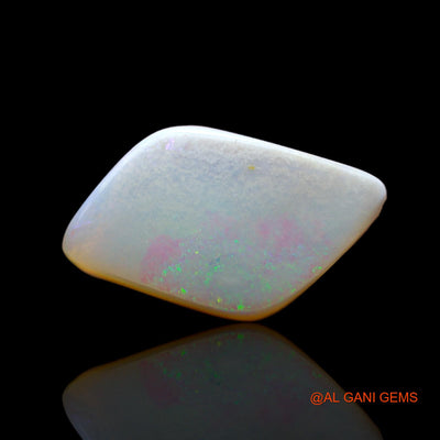 Natural Untreated Fire Opal Loose Gemstone Fancy Cabochon From Australia 17.00 Cts 24x13x8 mm AB-243