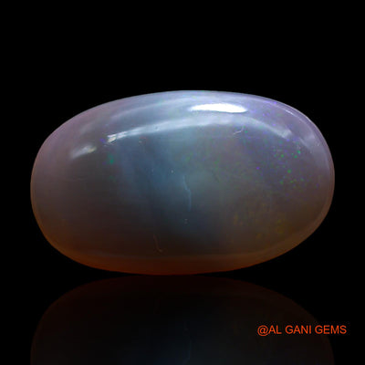 12.00 Cts Natural Australian Fire Opal Loose Gemstone Oval Cabochon 23x14x5 mm AB-244