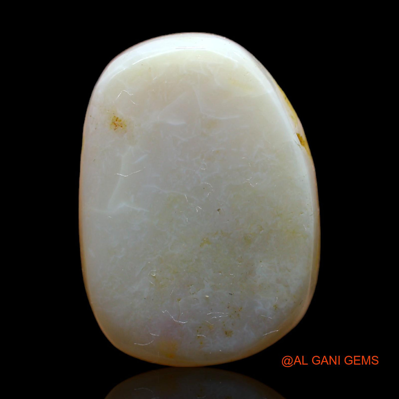 13.80 Cts Natural Australian Fire Opal Loose Gemstone Fancy Cabochon 21x15x6 mm AB-245