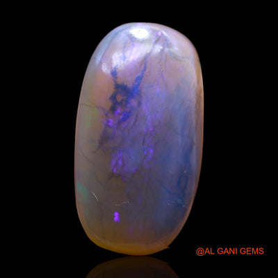 15.00 Cts Natural Australian Fire Opal Oval Cabochon Loose Gemstone For Jewelry 24x13x7 mm AB-246