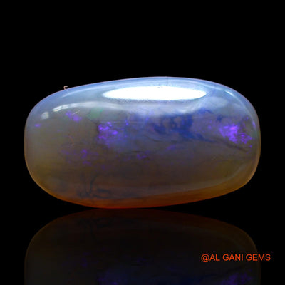15.00 Cts Natural Australian Fire Opal Oval Cabochon Loose Gemstone For Jewelry 24x13x7 mm AB-246