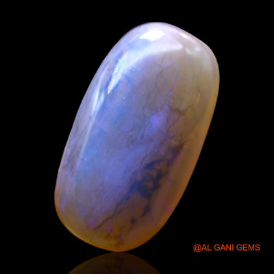 15.00 Cts Natural Australian Fire Opal Oval Cabochon Loose Gemstone For Jewelry 24x13x7 mm AB-246
