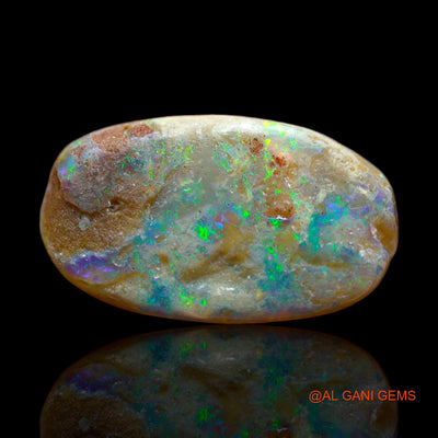 9.70 Cts Natural Australian Fire Opal Loose Gemstone Oval Cabochon 21x12x6 mm AB-247