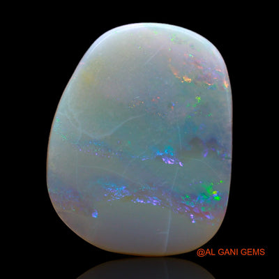 Natural Fire Opal Gemstone 8.30 Cts Loose Fancy Cabochon From Australia 18x14x4 mm AB-249