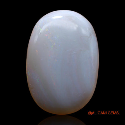 Natural Untreated Fire Opal Loose Gemstone Oval Cabochon From Australia 15.20 Cts 23x16x6 mm AB-253