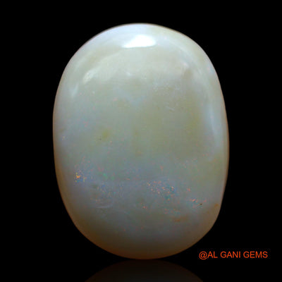 15.30 Cts Natural Australian Fire Opal Oval Cabochon Loose Gemstone For Jewelry 21x16x7 mm AB-255