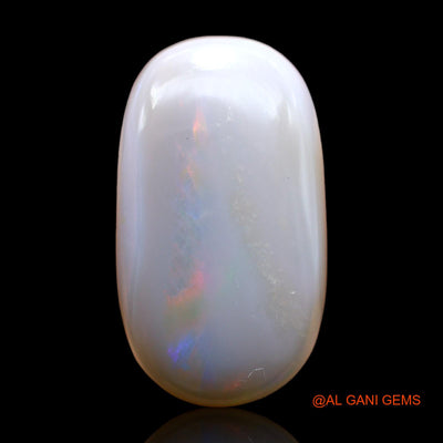 Natural Untreated Fire Opal Loose Gemstone Oval Cabochon From Australia 16.70 Cts 23x13x7 mm AB-256