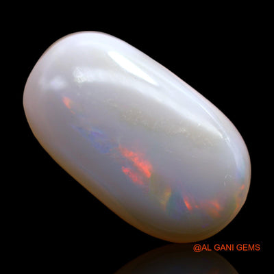 Natural Untreated Fire Opal Loose Gemstone Oval Cabochon From Australia 16.70 Cts 23x13x7 mm AB-256