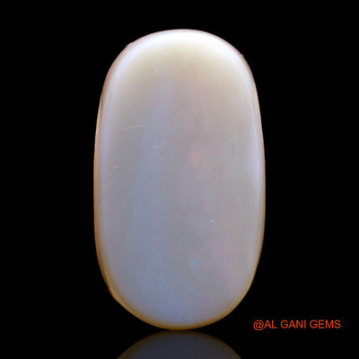 Natural Untreated Fire Opal Loose Gemstone Oval Cabochon From Australia 16.70 Cts 23x13x7 mm AB-256