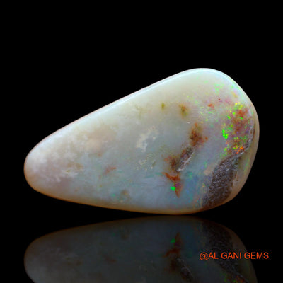 Natural Fire Opal Gemstone 9.50 Cts Loose Fancy Cabochon From Australia 24x14x4 mm AB-257