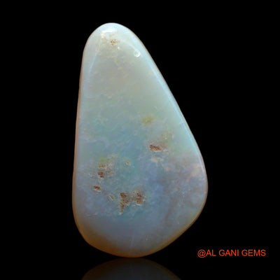 Natural Fire Opal Gemstone 9.50 Cts Loose Fancy Cabochon From Australia 24x14x4 mm AB-257