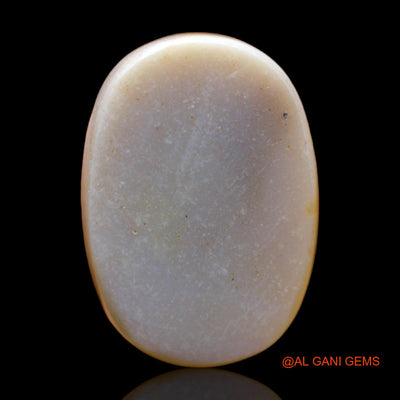 13.00 Cts Unheated Australian Fire Opal Loose Gemstone Oval Cabochon Natural 19x15x6 mm AB-259