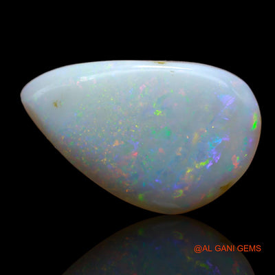7.80 Cts Natural Australian Fire Opal Loose Gemstone Fancy Cabochon 21x13x4 mm AB-25