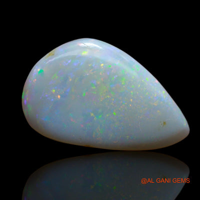 7.80 Cts Natural Australian Fire Opal Loose Gemstone Fancy Cabochon 21x13x4 mm AB-25