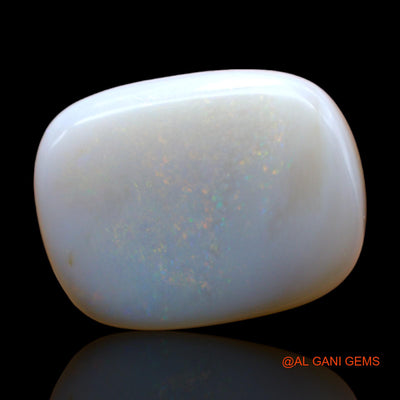 Natural Fire Opal Gemstone 13.20 Cts Loose Oval Cabochon From Australia 21x15x5 mm AB-260