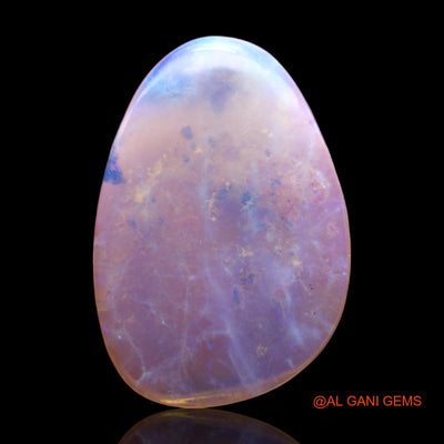 6.50 Cts Natural Australian Fire Opal Fancy Cabochon Loose Gemstone For Jewelry 22x15x2 mm AB-262
