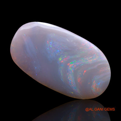 4.70 Cts Unheated Australian Fire Opal Loose Gemstone Oval Cabochon Natural 23x13x2 mm AB-263