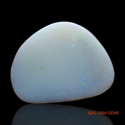 Natural Untreated Fire Opal Loose Gemstone Fancy Cabochon From Australia 6.50 Cts 20x15x3 mm AB-265