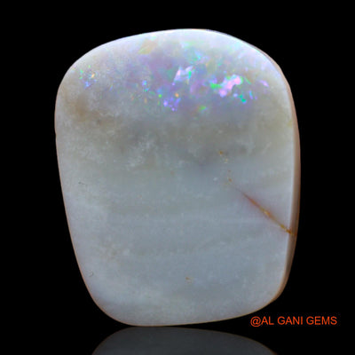 11.30 Cts Natural Australian Fire Opal Loose Gemstone Fancy Cabochon 18x15x5 mm AB-266