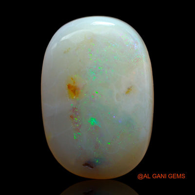 10.00 Cts Natural Australian Fire Opal Oval Cabochon Loose Gemstone For Jewelry 20x13x5 mm AB-268