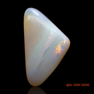 7.80 Cts Natural Australian Fire Opal Trillion Cabochon Loose Gemstone For Jewelry 22x12x5 mm AB-269