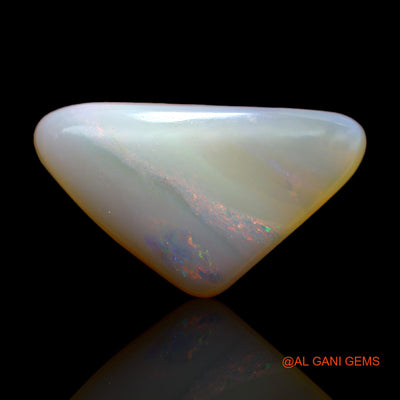 7.80 Cts Natural Australian Fire Opal Trillion Cabochon Loose Gemstone For Jewelry 22x12x5 mm AB-269