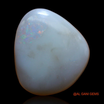 Natural Untreated Fire Opal Loose Gemstone Fancy Cabochon From Australia 9.30 Cts 18x16x5 mm AB-270