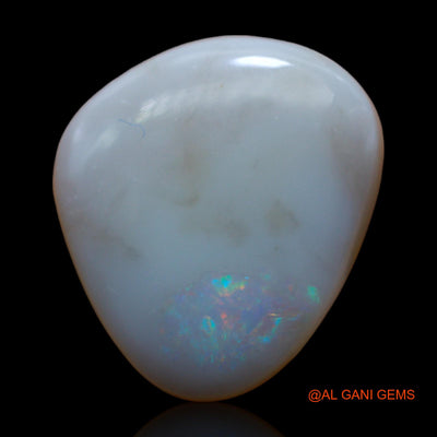 Natural Untreated Fire Opal Loose Gemstone Fancy Cabochon From Australia 9.30 Cts 18x16x5 mm AB-270