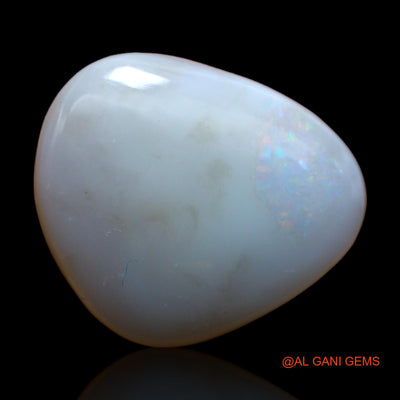 Natural Untreated Fire Opal Loose Gemstone Fancy Cabochon From Australia 9.30 Cts 18x16x5 mm AB-270