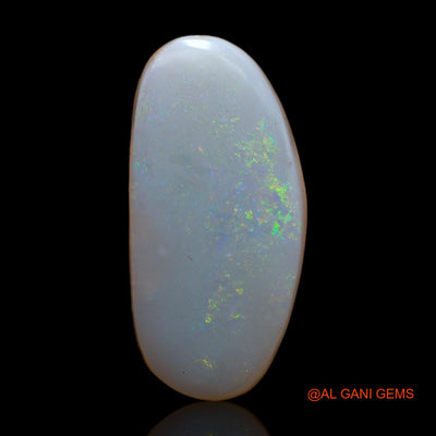 Natural Fire Opal Gemstone 8.00 Cts Loose Fancy Cabochon From Australia 23x11x4 mm AB-271